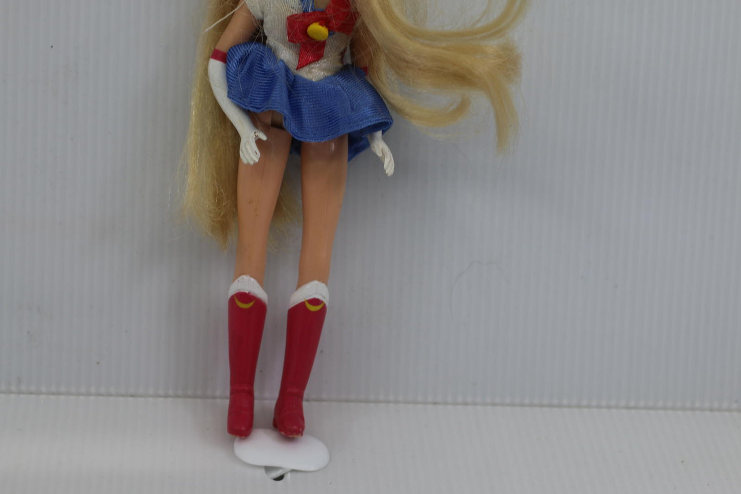 Vintage Sailor Moon Mini Doll 90s Anime action Figure Bandai Japan blond air toy