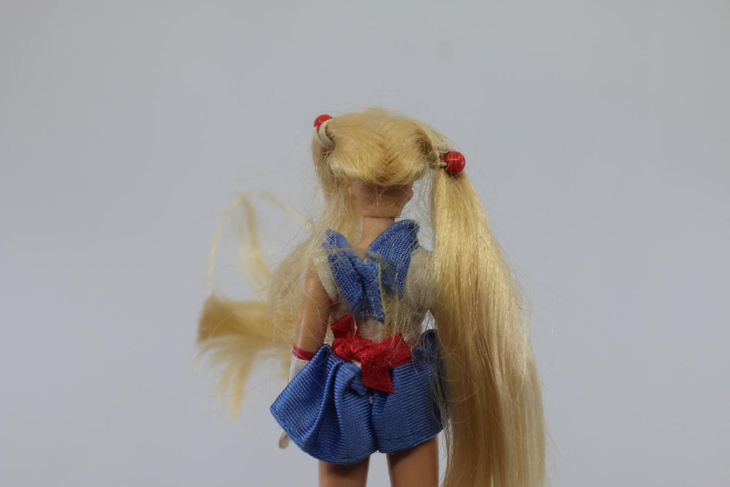 Vintage Sailor Moon Mini Doll 90s Anime action Figure Bandai Japan blond air toy