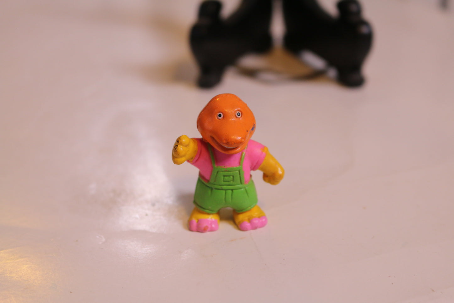 Soma Barney toy figure, Replica Barney pvc toy