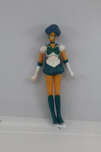 Sailor Moon Sailor Mercury Action Figure Bandai Rare Vintage 1992 Anime Toy