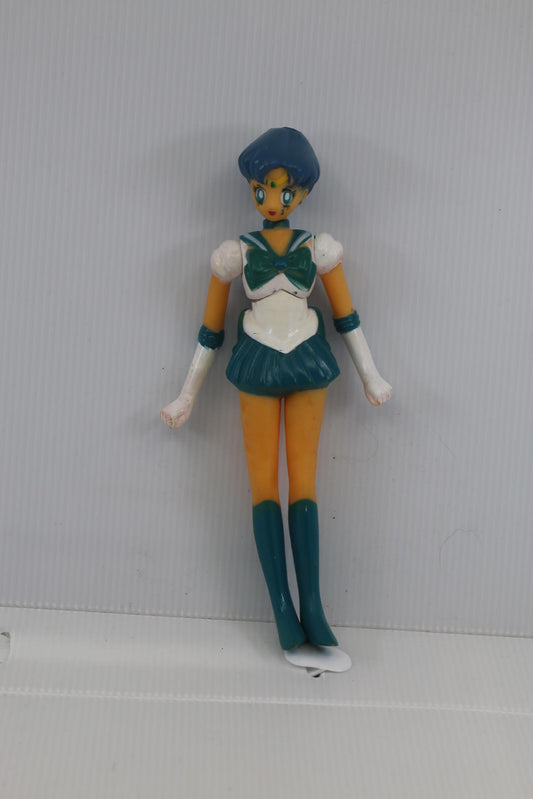 Sailor Moon Sailor Mercury Action Figure Bandai Rare Vintage 1992 Anime Toy