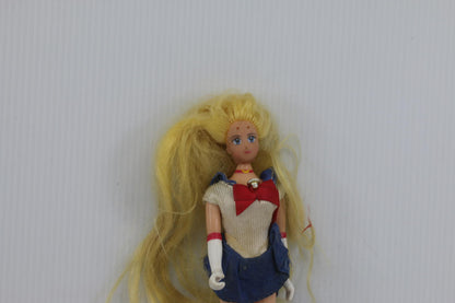 Vintage Sailor Moon Mini Doll 90s Anime action Figure Bandai Japan blond #2 toy