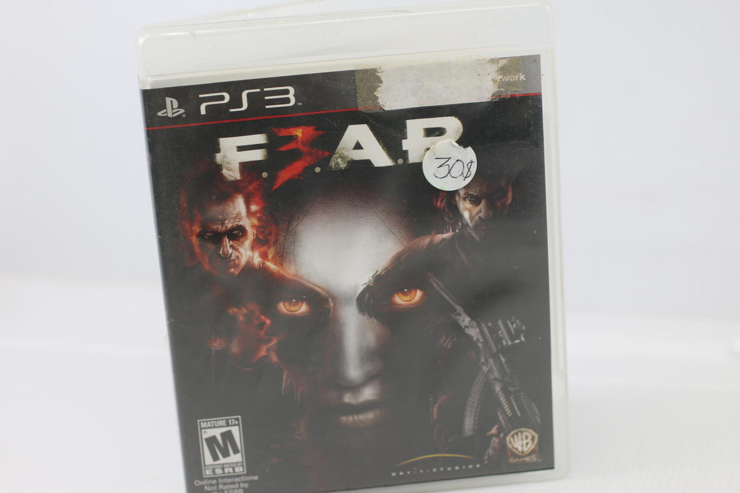 F.E.A.R. 3 (F3AR) PlayStation 3 Game PS3 Video game Jeu