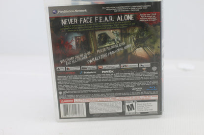 F.E.A.R. 3 (F3AR) PlayStation 3 Game PS3 Video game Jeu