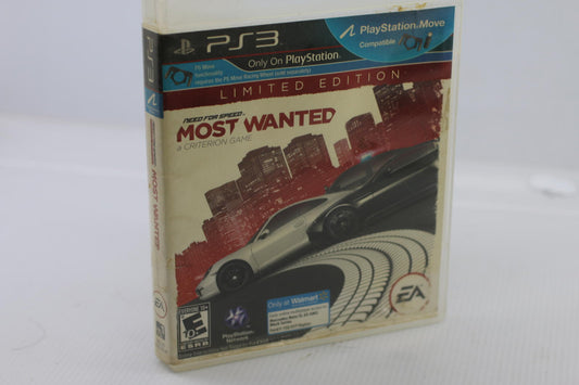 Empty case box only Need for Speed Most Wanted Limited Edition PS3 no Game