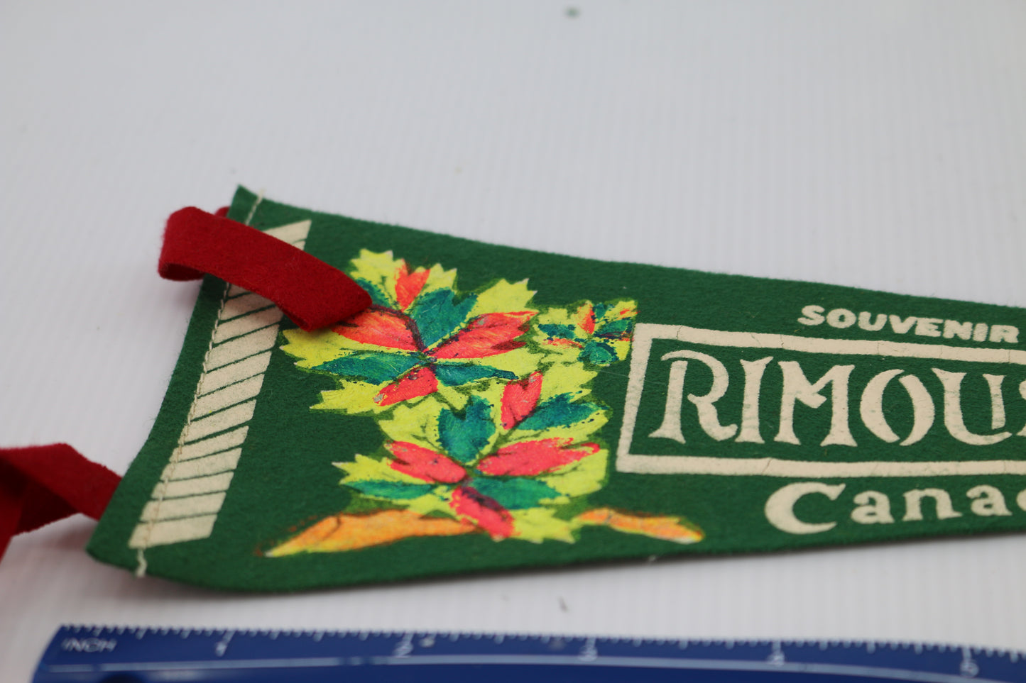 Vintage pennant felt Canada Souvenir of Rimouski P.A. Canada