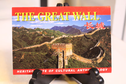 The Great Wall Postcard Souvenir Heritage Site Of Cultural Anthropology