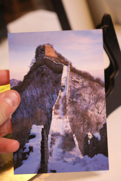 The Great Wall Postcard Souvenir Heritage Site Of Cultural Anthropology