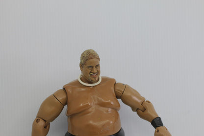 Jakks 2003 RIKISHI Classic Superstars WWE Wrestler Action Figure WWF WCW