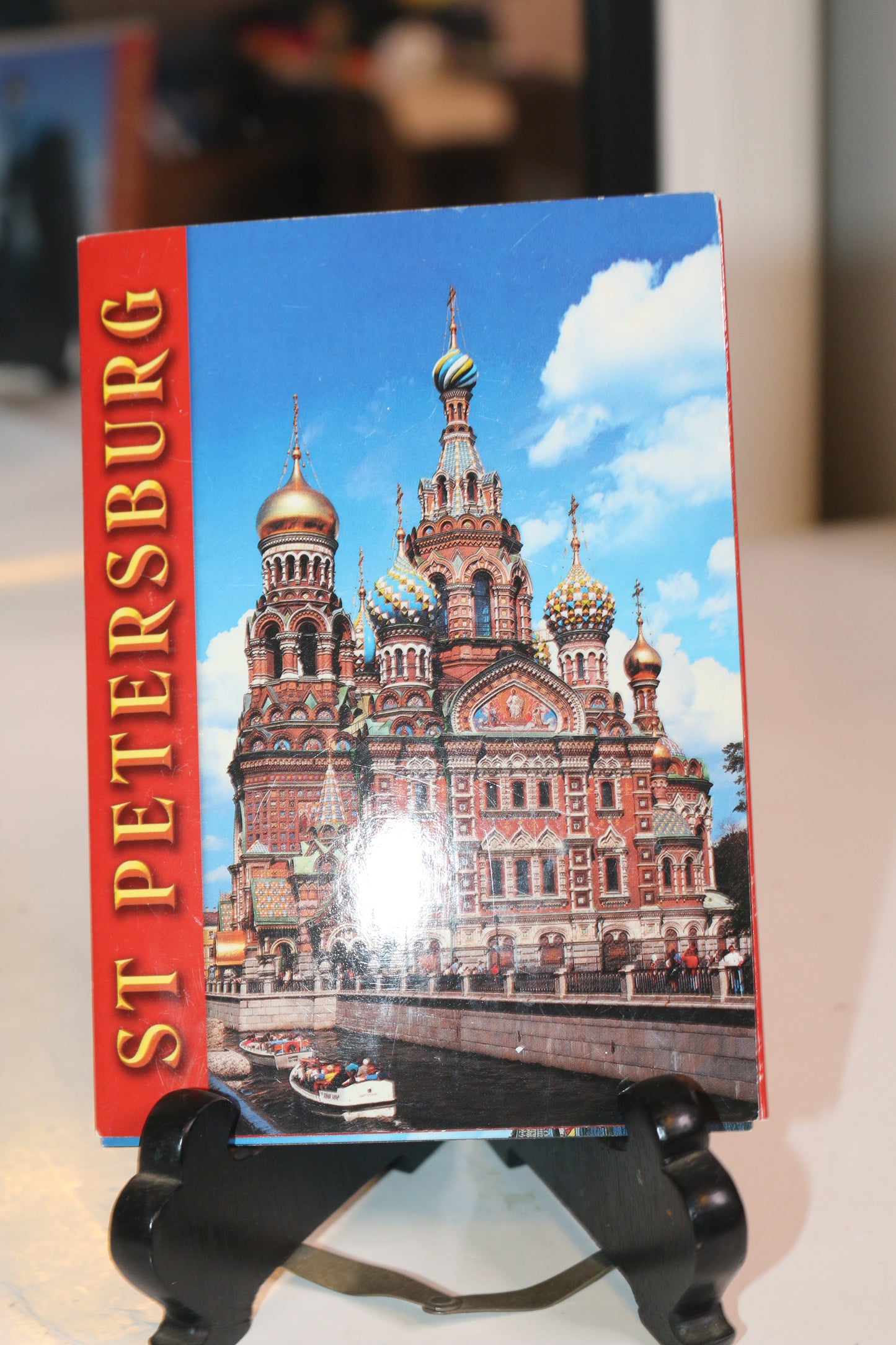 Lamp Post, Trinity Bridge St Petersburg Post Cards Pochette