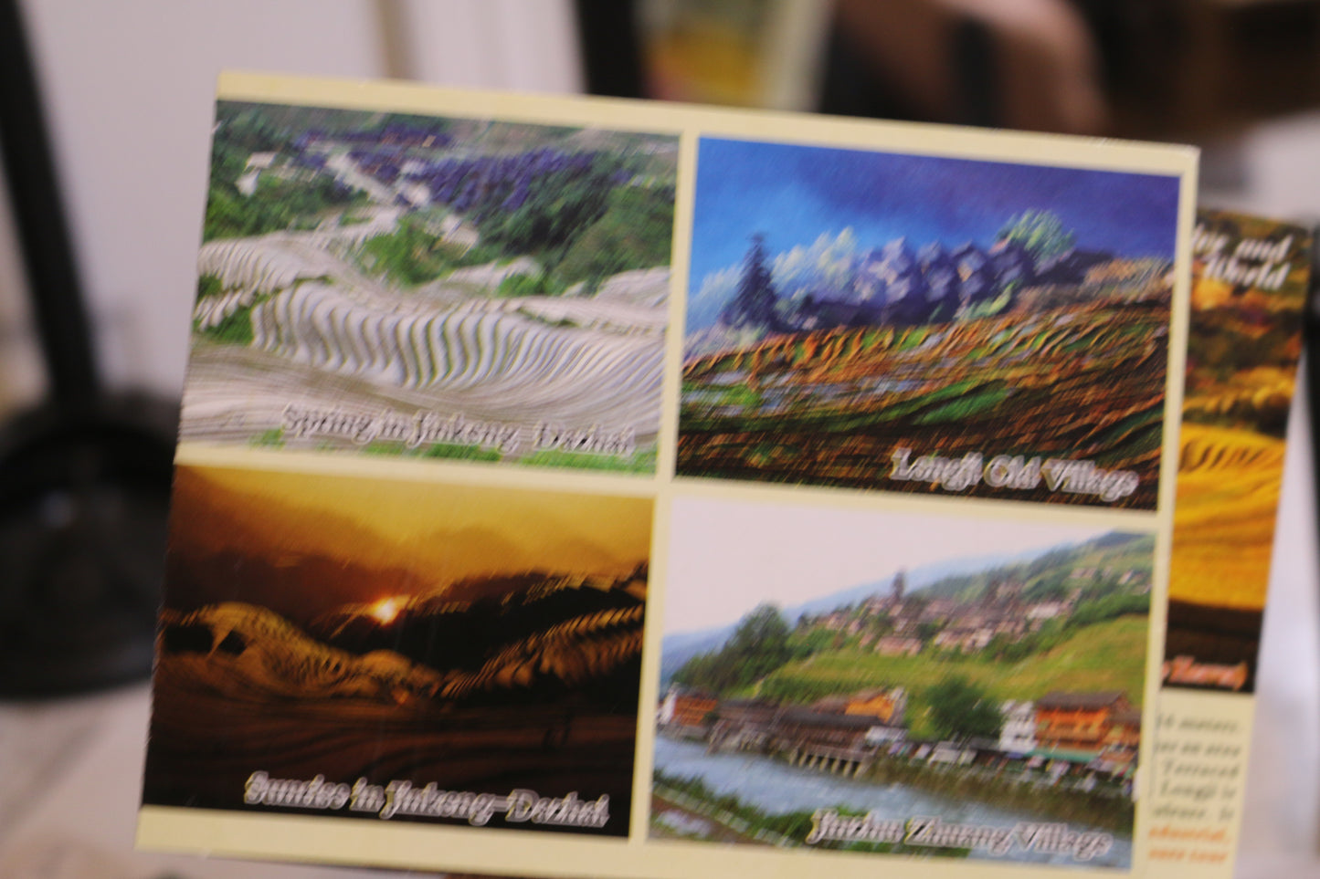 Terraced Fields In Longsheng Postcards Lot