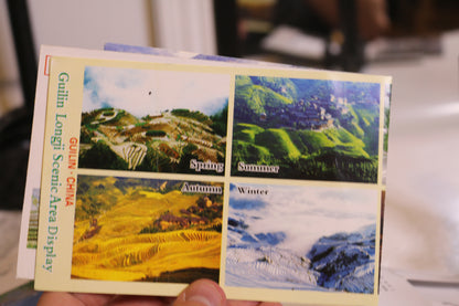 Terraced Fields In Longsheng Postcards Lot