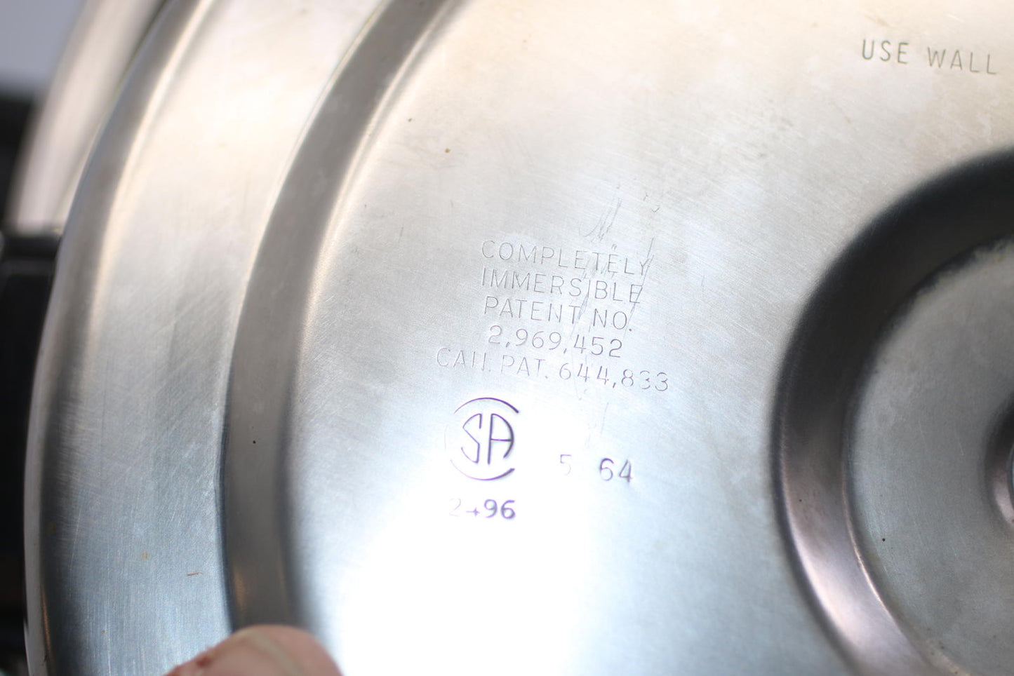Vintage Welbilt 17230 Electric Skillet Stainless Steel 1150W w Egg Insert