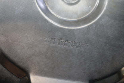Vintage Welbilt 17230 Electric Skillet Stainless Steel 1150W w Egg Insert