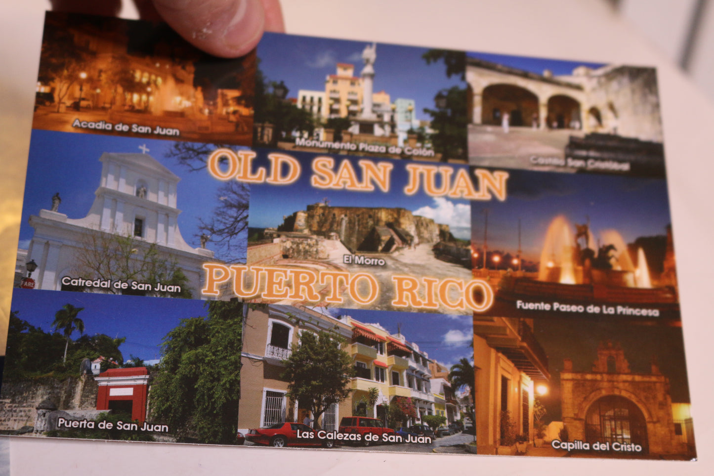 Lot Of 3 Old San Juan Puerto Rico Souvenir Post Cards Fort San Felipe Del Morro