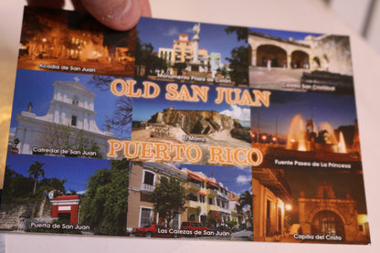 Lot Of 3 Old San Juan Puerto Rico Souvenir Post Cards Fort San Felipe Del Morro