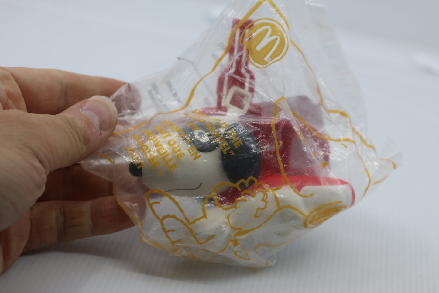 New McDonald's 2018 #5 Snoopy as the Masked Marvel Happy Meal Toy