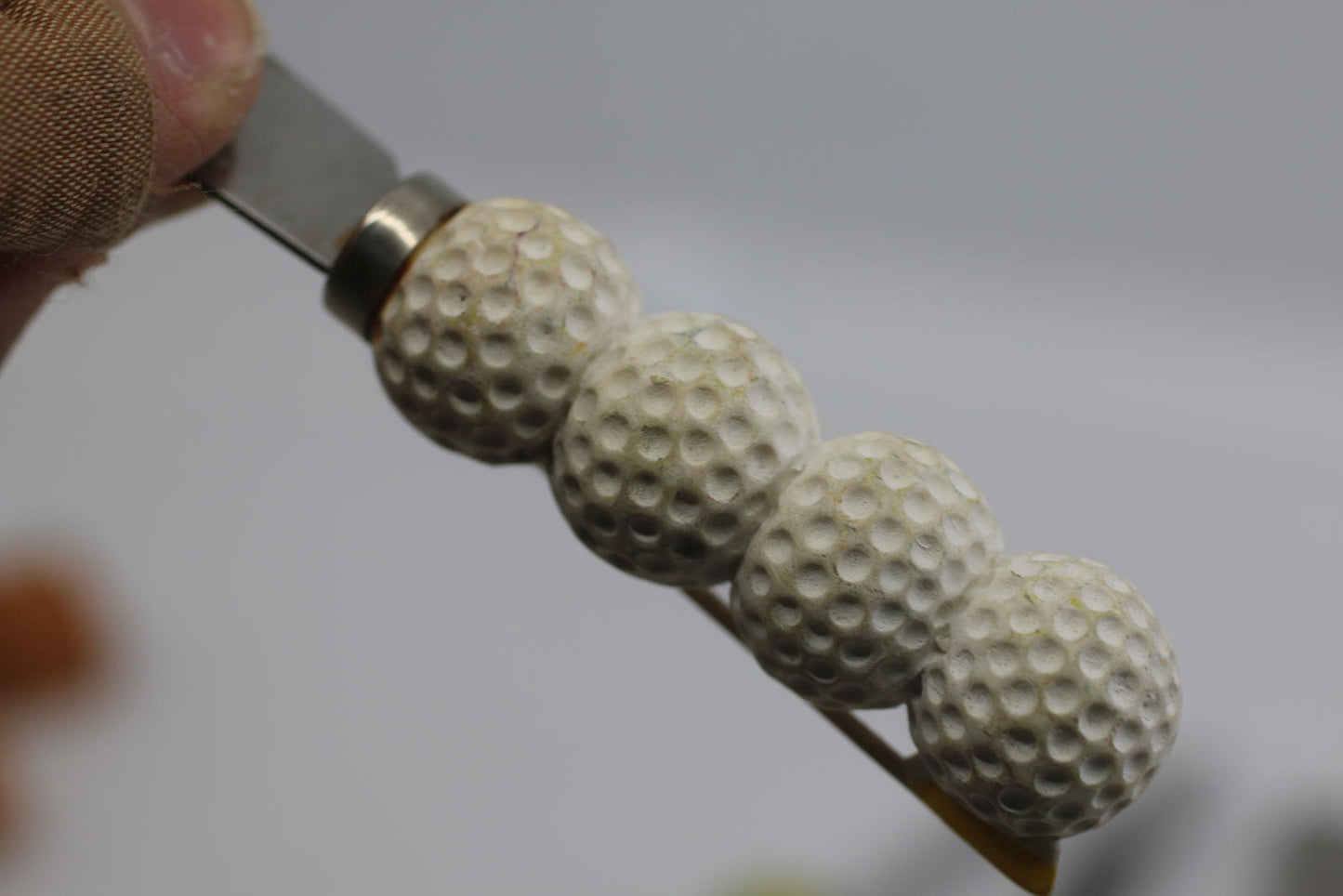 Set of 7 Novelty Butter Spreaders Fruit Bread Golf Handles