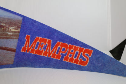 Vintage pennant felt Souvenir USA Memphis (Tennessee)