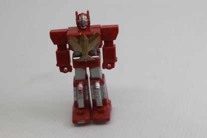 Vintage Bioman Bio Robo Mini Figure Red Super Sentai Plastic Robot Japan TOY