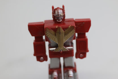 Vintage Bioman Bio Robo Mini Figure Red Super Sentai Plastic Robot Japan TOY
