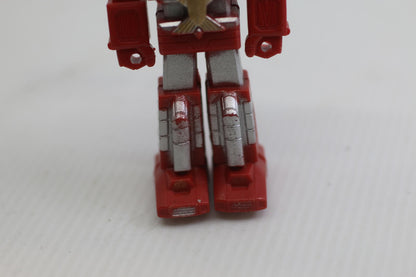 Vintage Bioman Bio Robo Mini Figure Red Super Sentai Plastic Robot Japan TOY
