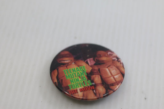 Teenage Mutant Ninja Turtles The Movie Pin Badge BUTTON