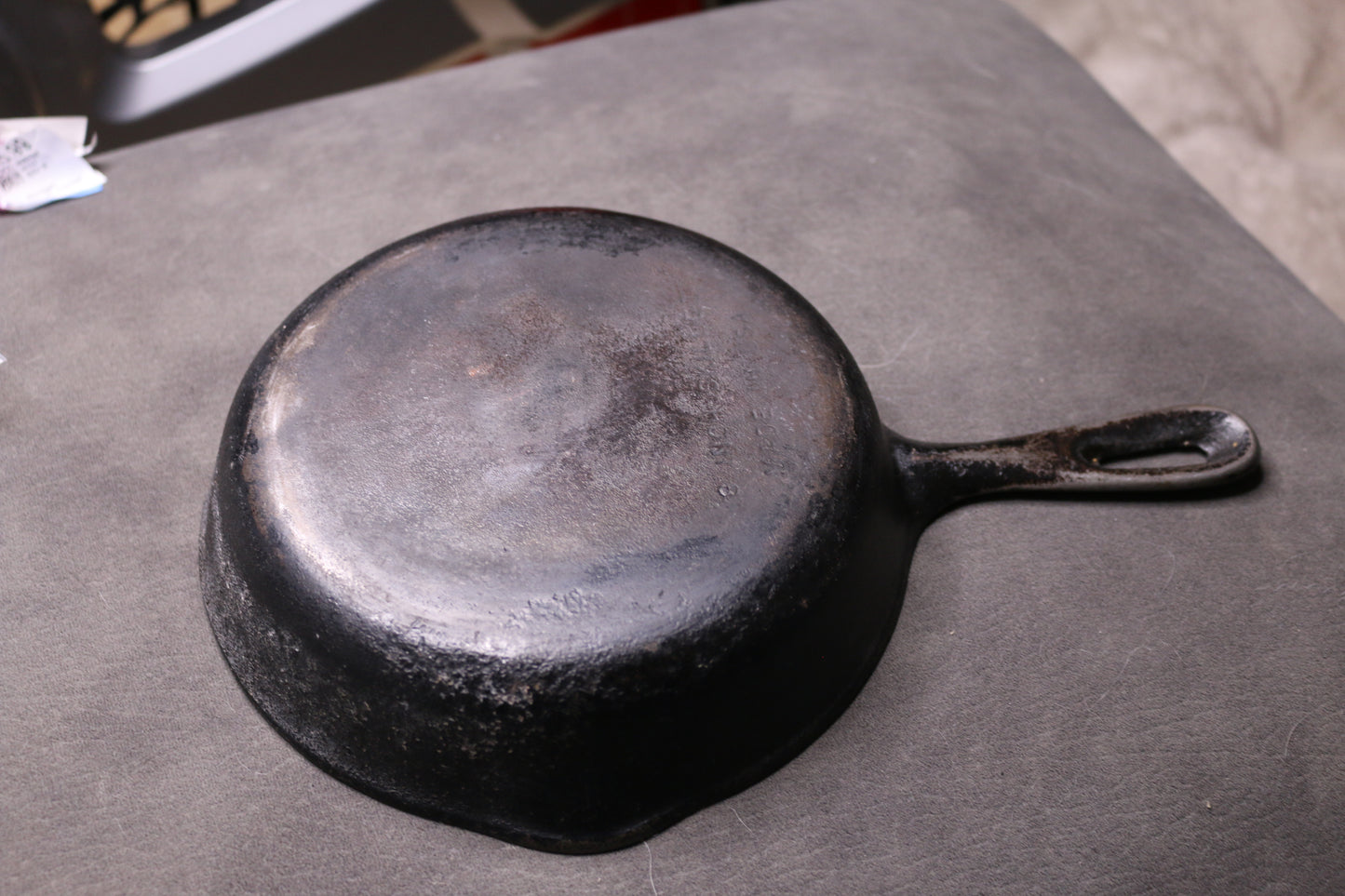 Vintage #5 Cast Iron 8 Inch Skillet Fry Pan Made In Usa Sits Flat