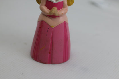 Disney Princess Sleeping Beauty Aurora Plastic Doll 5" Toy Figure Cake Topper