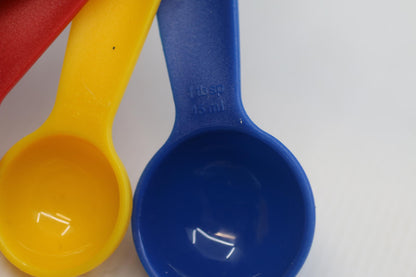 ThinkKitchen Set of 5 Colorful Measuring Spoons