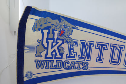 Vintage pennant felt Offically licensed collegiate products kentucky wildcats