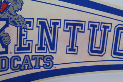 Vintage pennant felt Offically licensed collegiate products kentucky wildcats