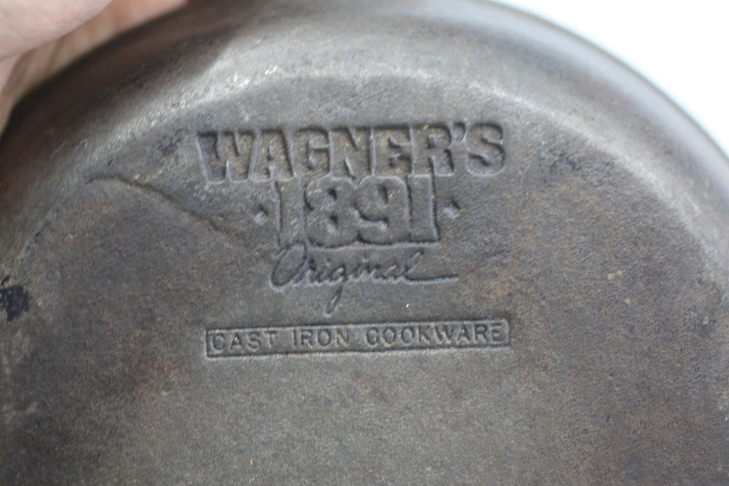 Wagner’s 1891 Original 8 Inch Cast Iron Skillet Frying Pan Made in USA