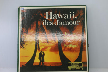 Hawaii, îles d'amour Vintage Music lot of Vynils Album Sélection readers Digest