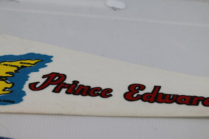Vintage Souvenir Felt Pennant Prince Edward Island Allied Sales LTD. Canada