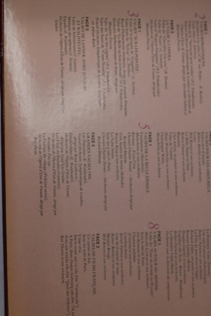 Féerie de la Valse Vinyl Record  lot of Vynils Album Sélection readers Digest