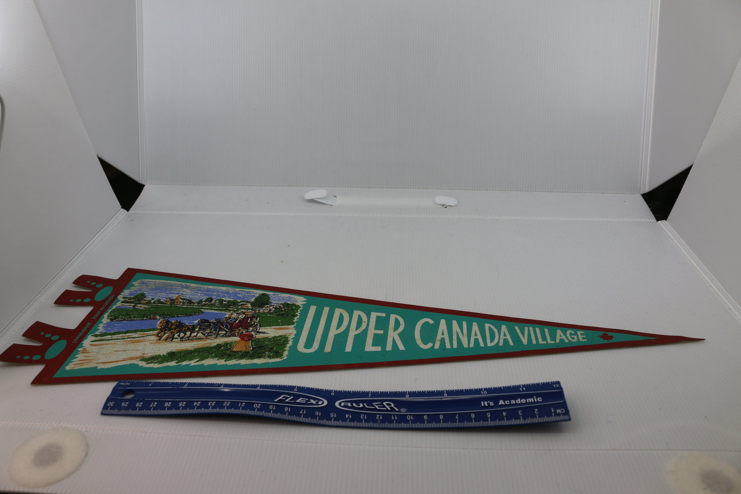 Vintage Souvenir Felt Pennant Upper Canada Village