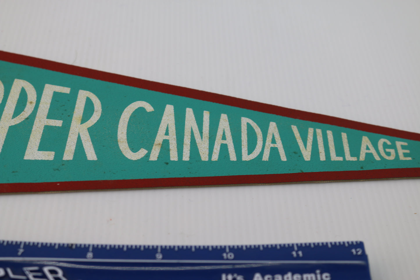 Vintage Souvenir Felt Pennant Upper Canada Village