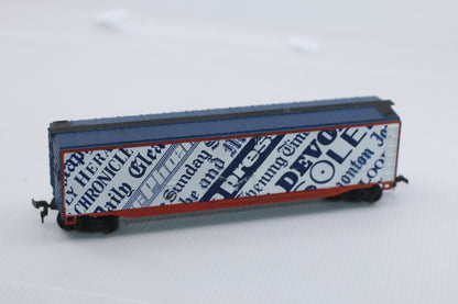 MTL N-Scale 50' Standard Boxcar CN Newsprint(RTR)