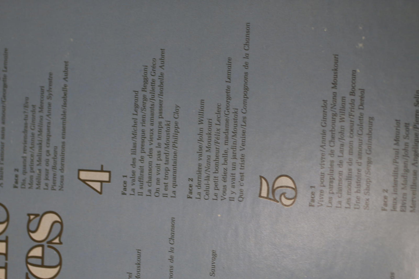 Cent Mille Rêves Vinyl Record  lot of Vynils Album Sélection readers Digest