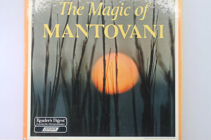 The Magic of Mantovani Vinyl LP Record lot Vynils Album Sélection readers Digest