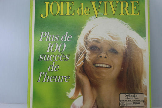 Joie de Vivre Vintage Vinyl Record Album - Plus de 100 succès de l'heure
