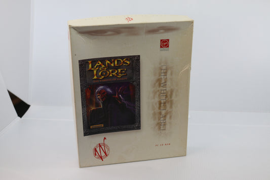 Lands of Lore Throne of Chaos PC CD-ROM Game RARE, Vintage White Label