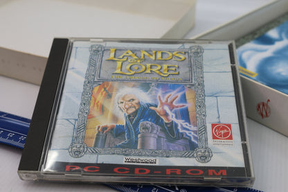 Lands of Lore Throne of Chaos PC CD-ROM Game RARE, Vintage White Label