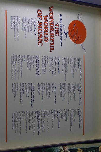 Arthur Fiedler Presents The Wonderful World of Music Vinyl Record