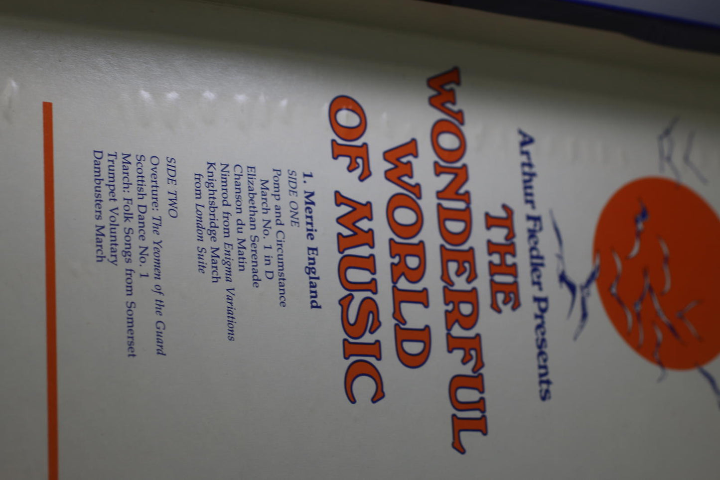Arthur Fiedler Presents The Wonderful World of Music Vinyl Record