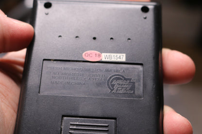 Vintage 1994 Black Jack Handheld Electronic Micro Games Of America
