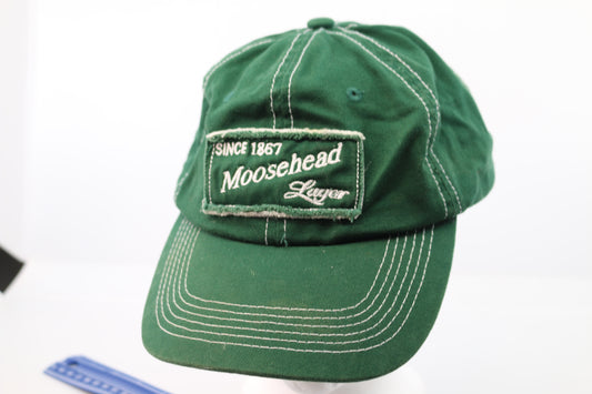 Pro Sport Image “Moosehead Lager” Green/White Logo Adjustable Hook&Loop Cap/Hat