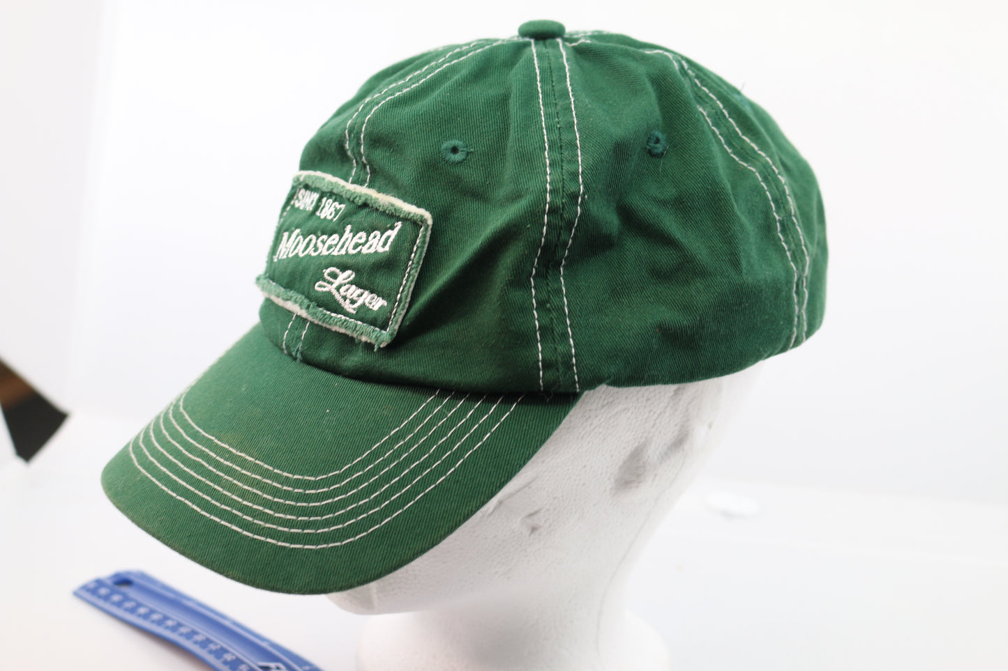 Pro Sport Image “Moosehead Lager” Green/White Logo Adjustable Hook&Loop Cap/Hat