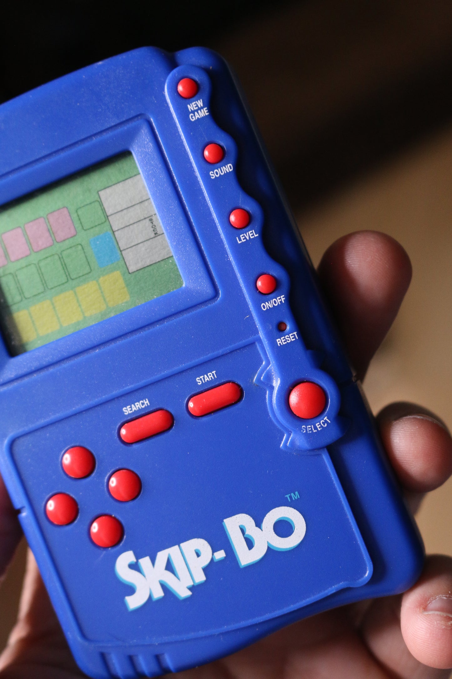 Skip-Bo Electronic Handheld Game Mga 1997 Vintage